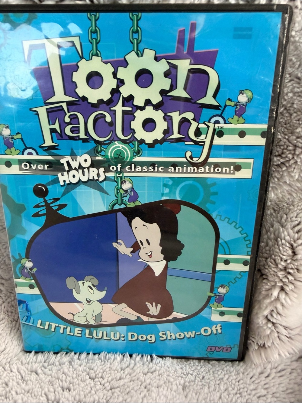 Toon Factory DVD - Little Lulu: Dog Show-Off - Bright Blue Cover